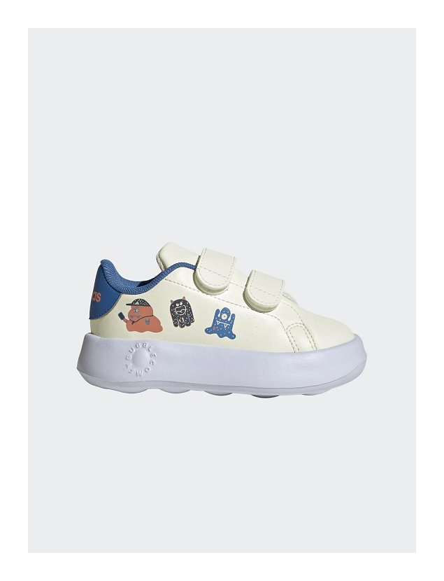Βρεφικά Παπούτσια Adidas Advantage Cf για Αγόρια Μπεζ (Μεγέθη 19-27) ΛΕΥΚΟ